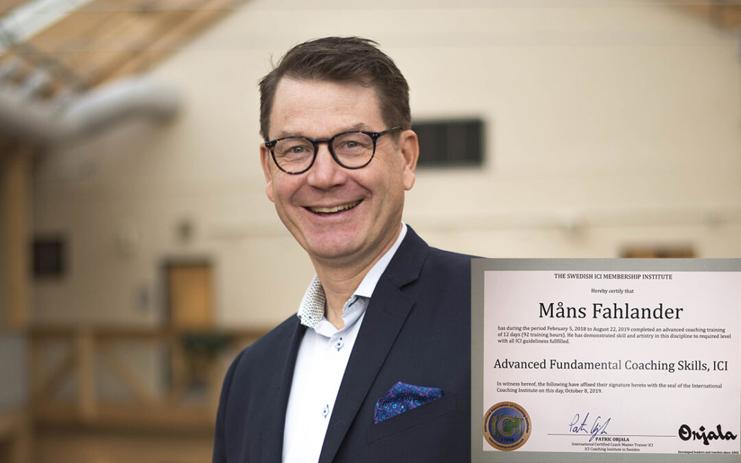 Måns certifierad coach