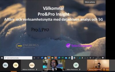 Pro&Pro Insight – Datadriven analys och 5G