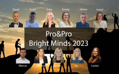 Elva studenter börjar Pro&Pro Student Program 2023
