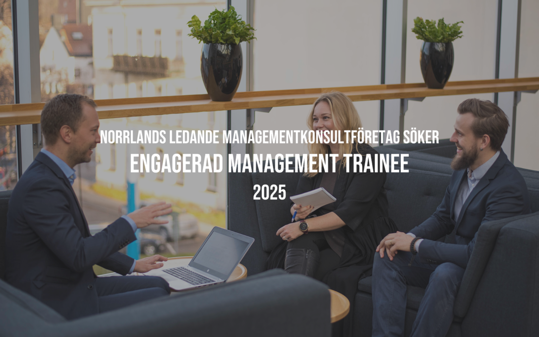 Engagerade Management Trainees 2025